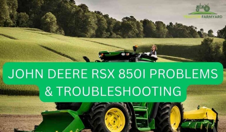 John deere rsx 850i problems & Troubleshooting 6 47