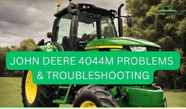 John deere 4044m problems & Troubleshooting 9 49